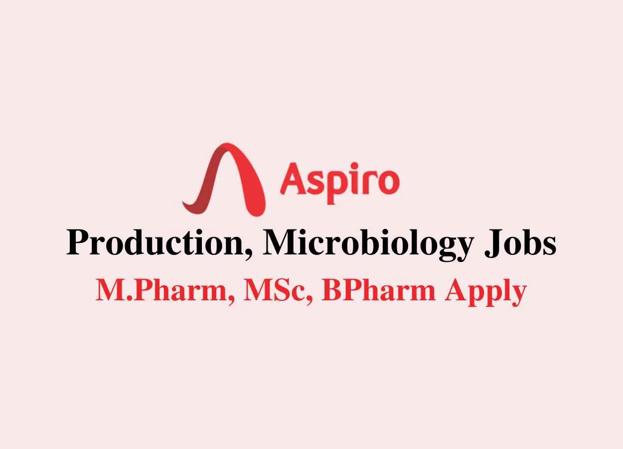 Aspiro Pharma Jobs