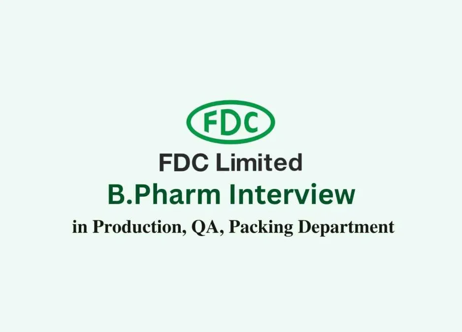 FDC Ltd Jobs