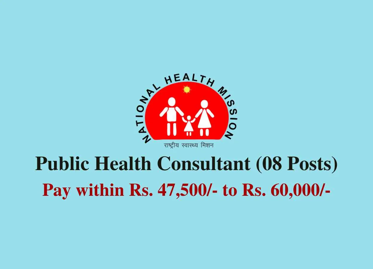 Work as Public Health Consultant under National Health Mission