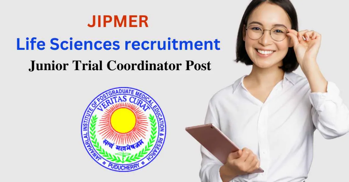 Life Sciences recruitment at JIPMER