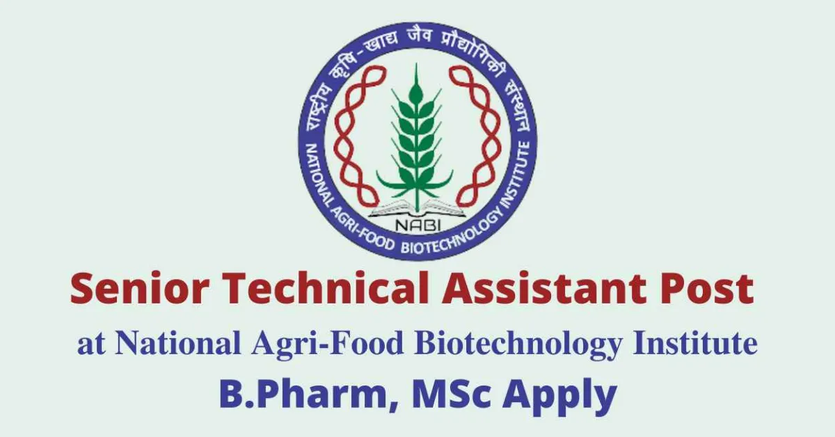 NABI require Senior Technical Assistant