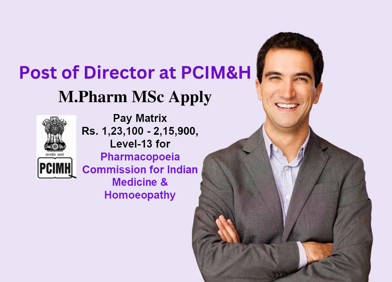 PCIM&H invites applications for post of Director