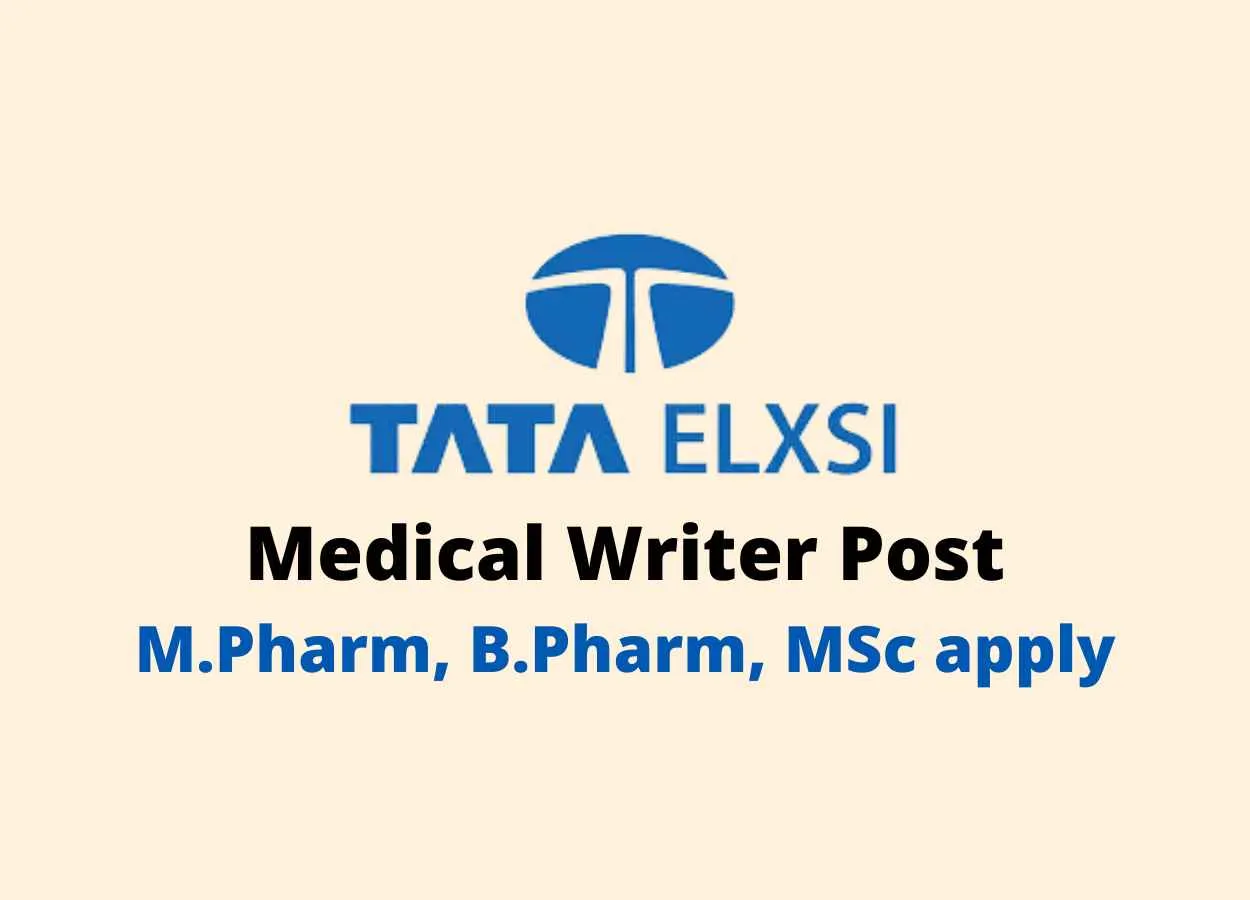 Tata Elxsi looking for Medical Writer