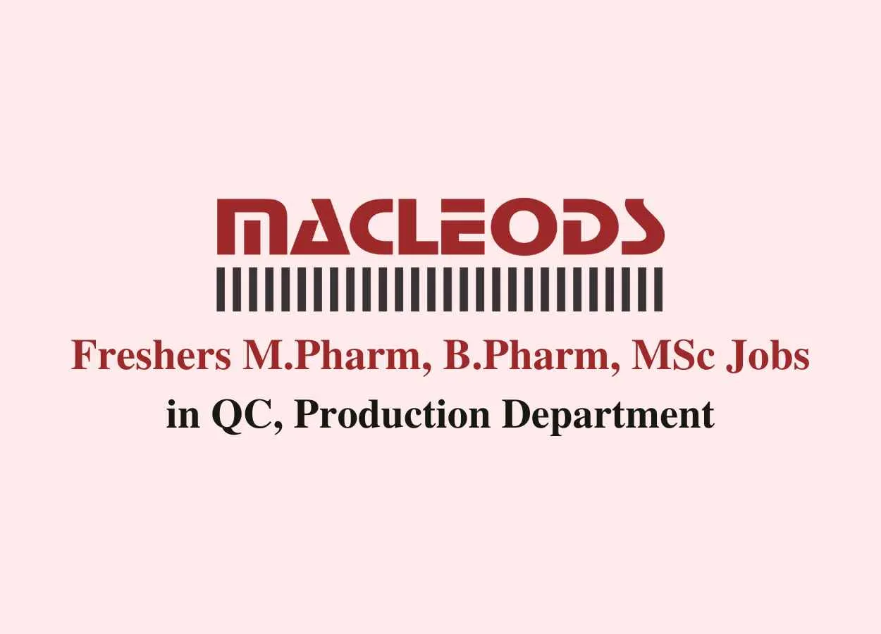 Walk In Drive at Macleods Pharma