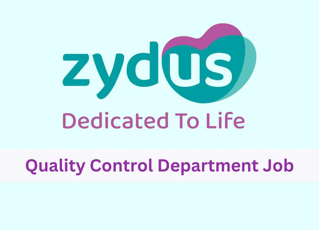 Walk in for B.Pharm, MSc in Quality Control Dept at Zydus Lifesciences