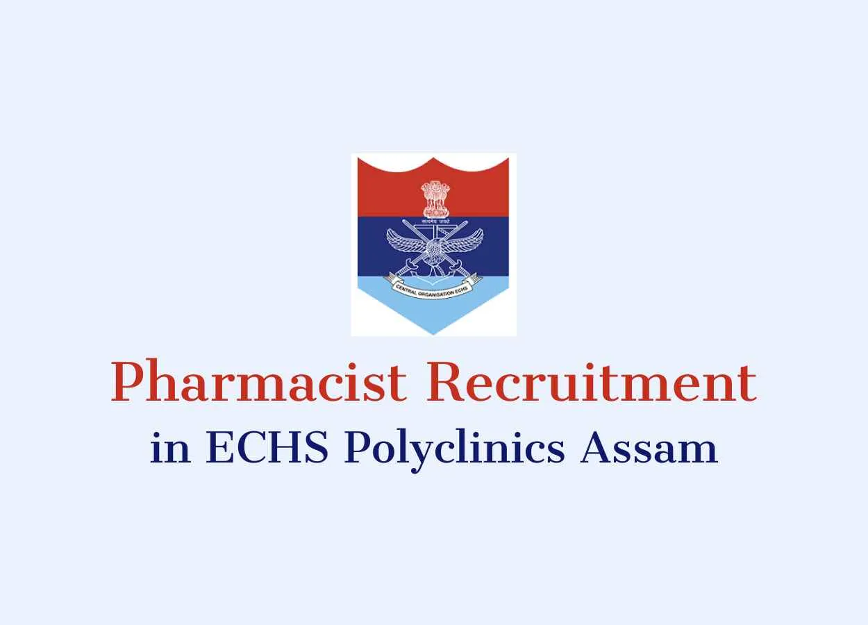 Job for Pharmacist in ECHS Polyclinics