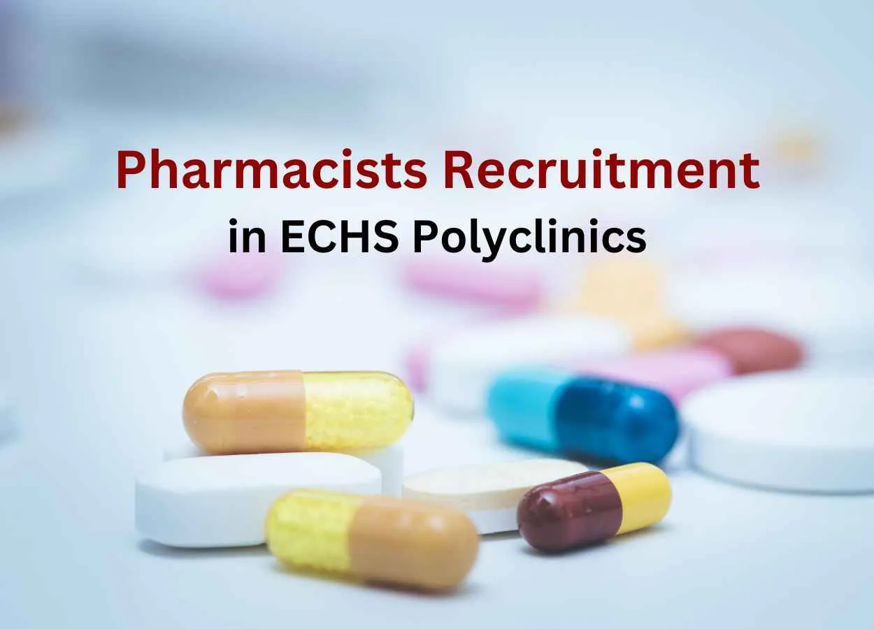 Job for Pharmacists in ECHS Polyclinics
