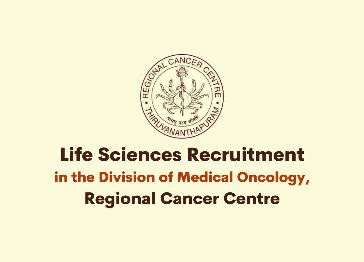 Life Sciences Recruitment at Regional Cancer Centre
