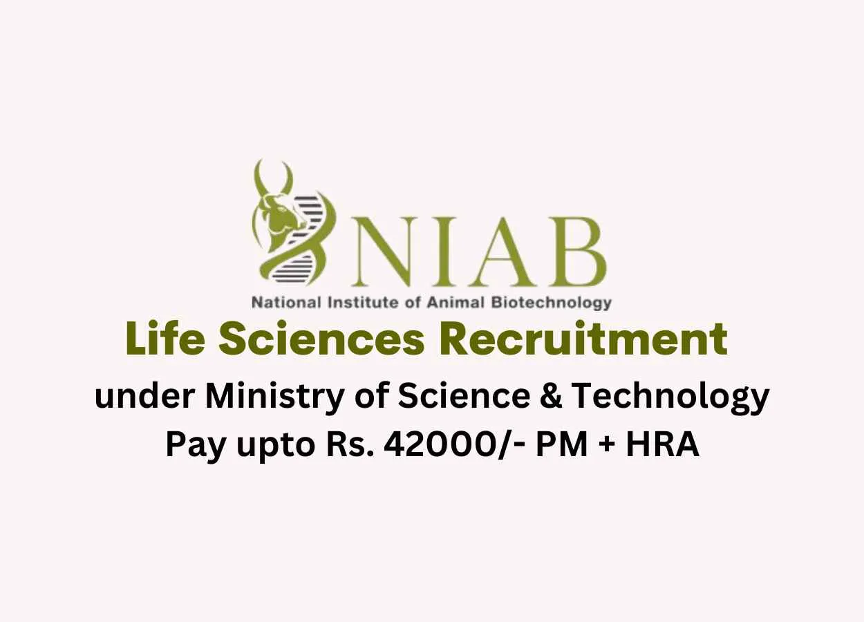 Life Sciences Recruitment at NIAB