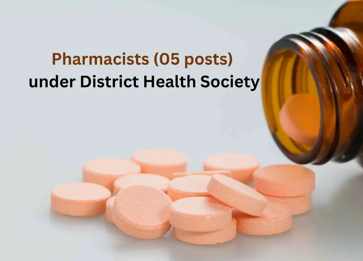Job for Pharmacists under District Health Society