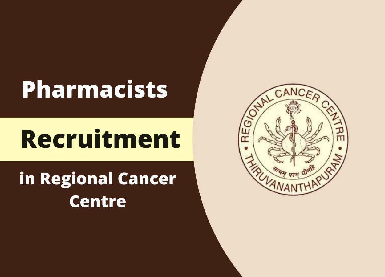 Recruitment for Pharmacists in Regional Cancer Centre