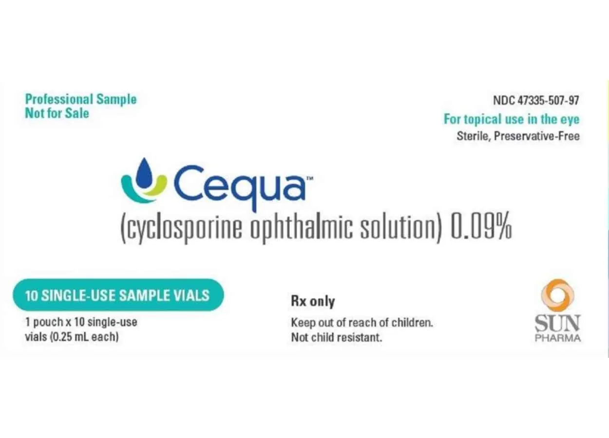 Sun Pharma launches CEQUA a novel therapy for Dry Eye Disease in India