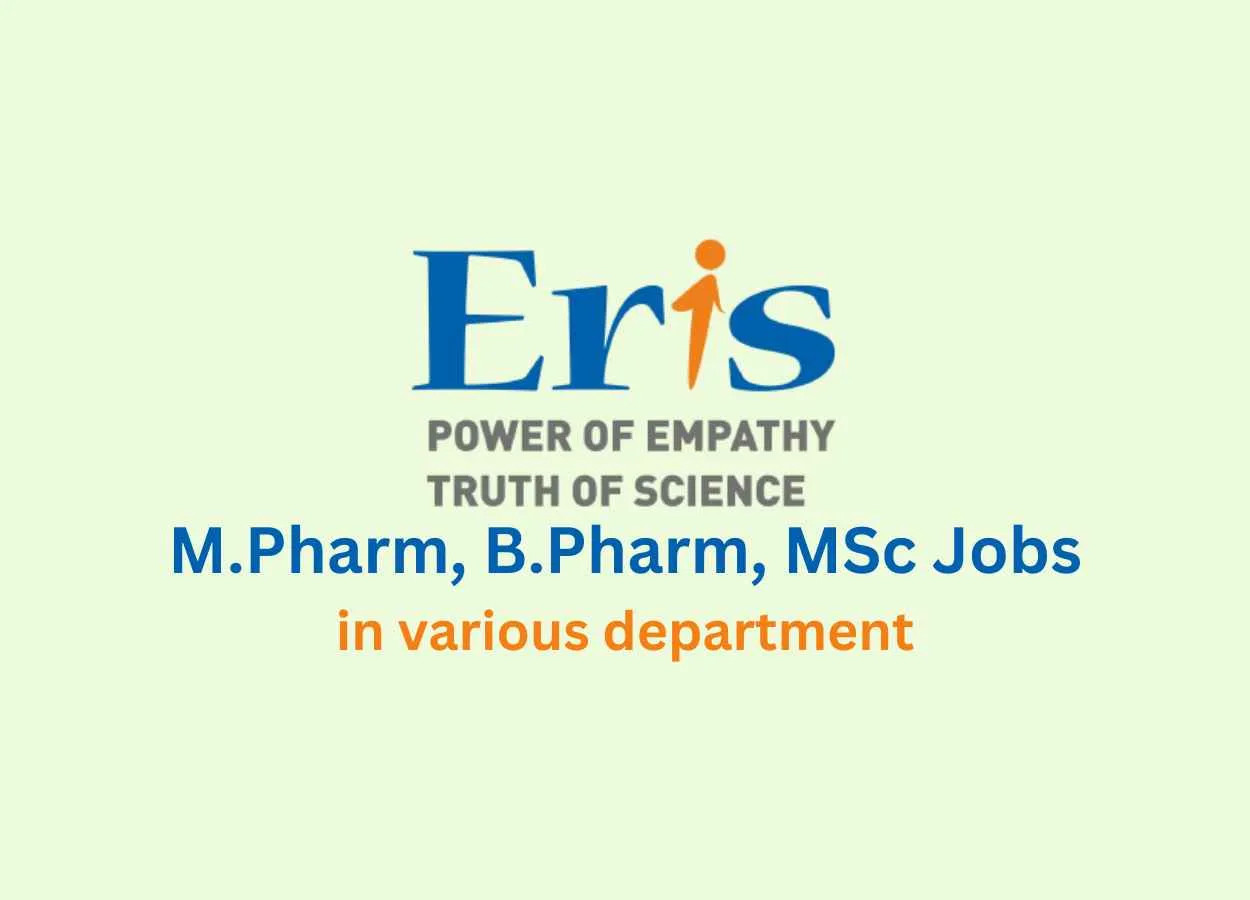 Eris Lifesciences Limited Jobs