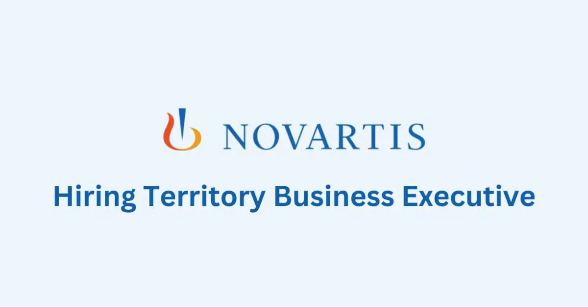 Hiring Territory Business Executive at Novartis