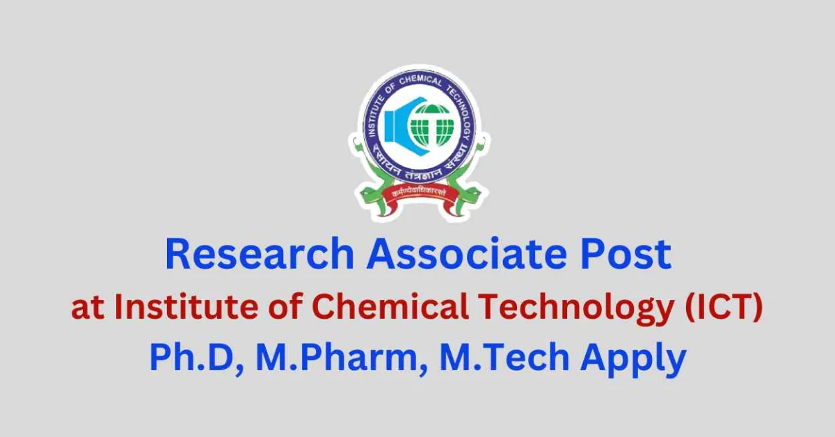 Vacancy for Research Associate at ICT Mumbai