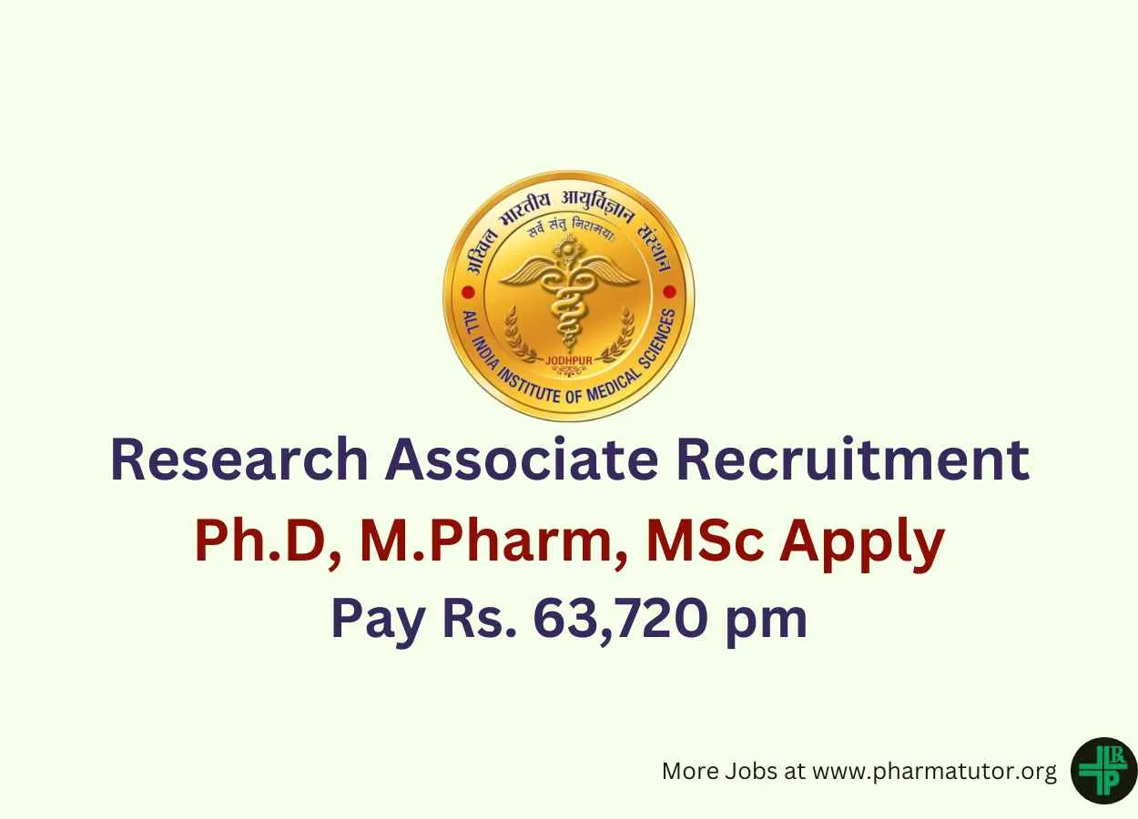 AIIMS Research Associate Recruitment