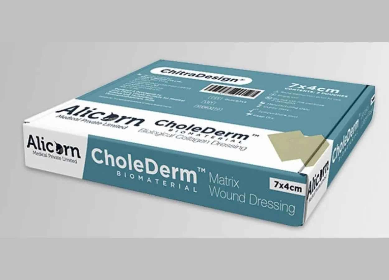 Indian Drugs Controller approves first indigenously developed animal-derived tissue engineering scaffold for healing skin wounds with minimum scarring