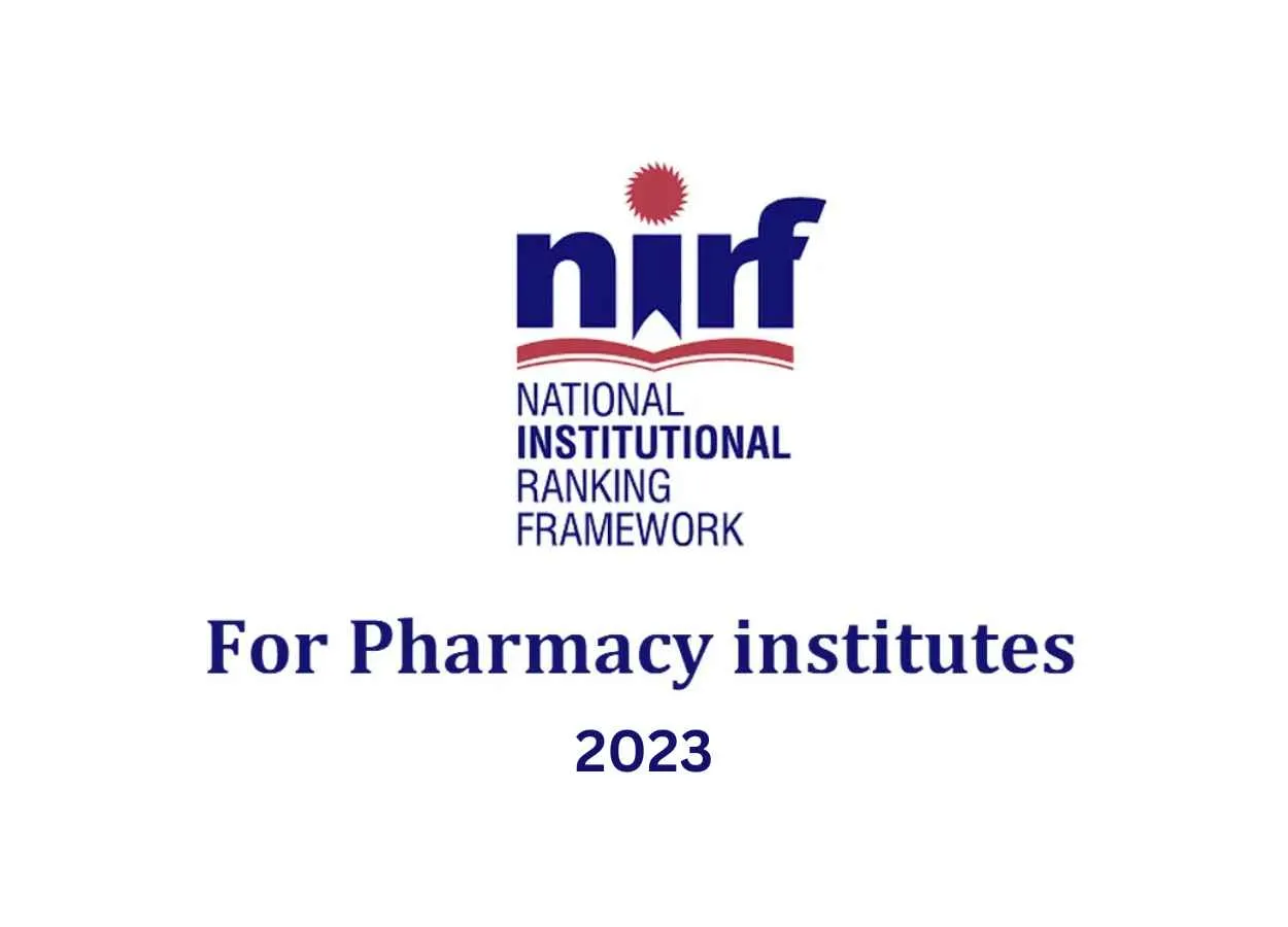 NIRF Ranking for Pharmacy colleges - 2023