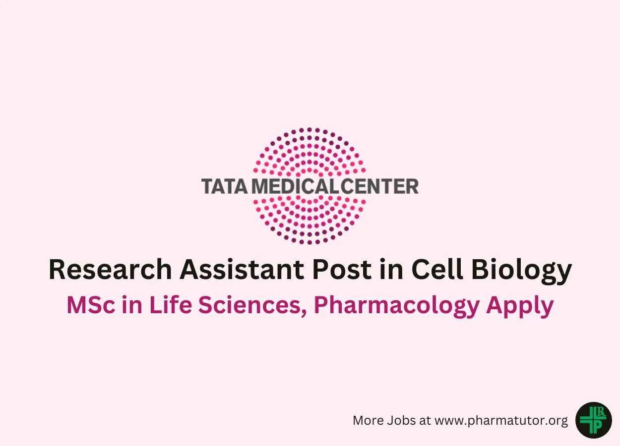 Vacancy for Research Assistant at Tata Medical Center
