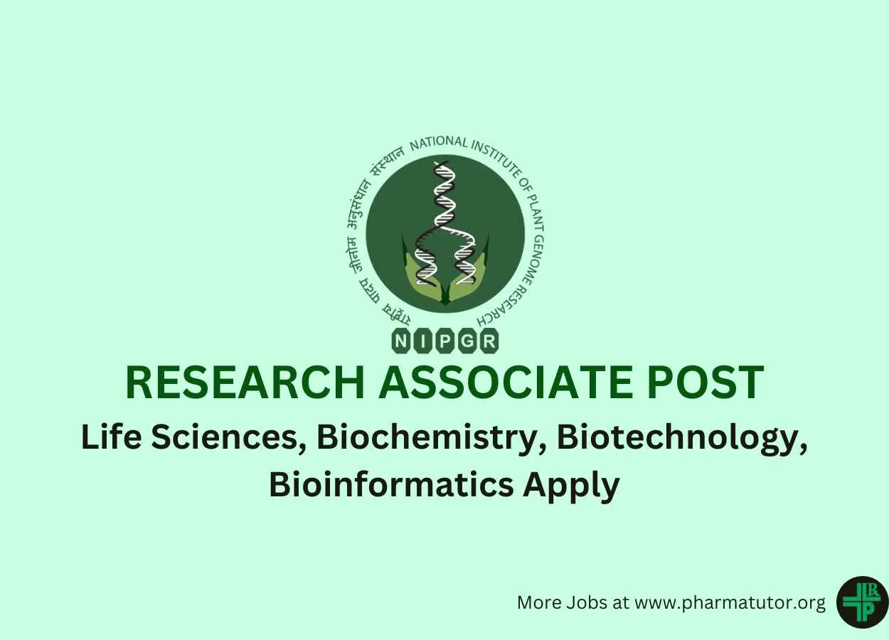 Vacancy for Research Associate at NIPGR