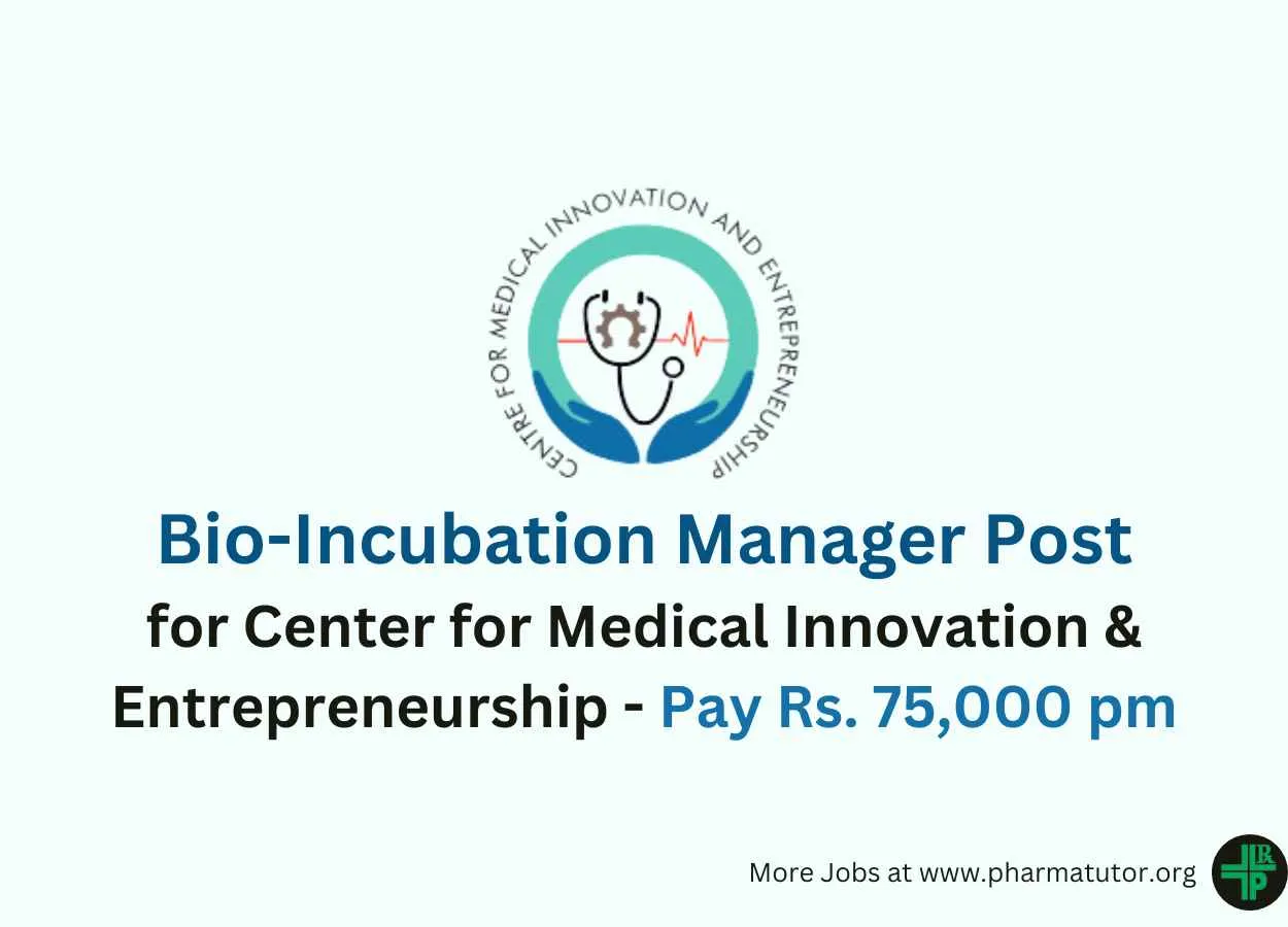 Work as Bio-Incubation Manager at AIIMS