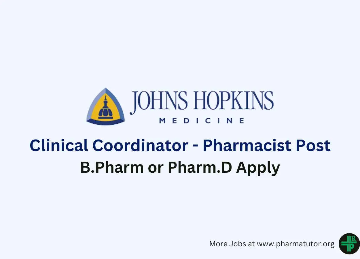Work as Clinical Coordinator at Johns Hopkins