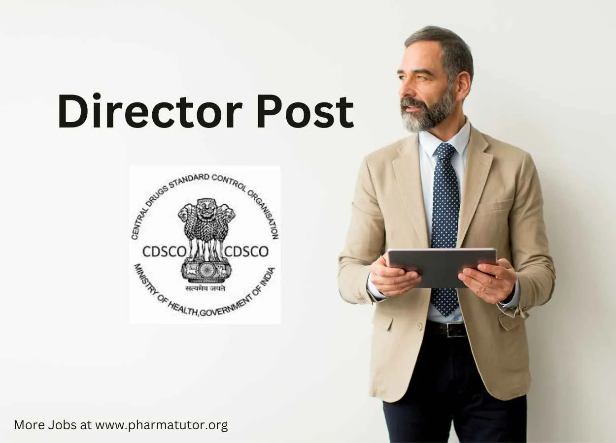 Applications are invited for Director at Central Drugs Testing Laboratory