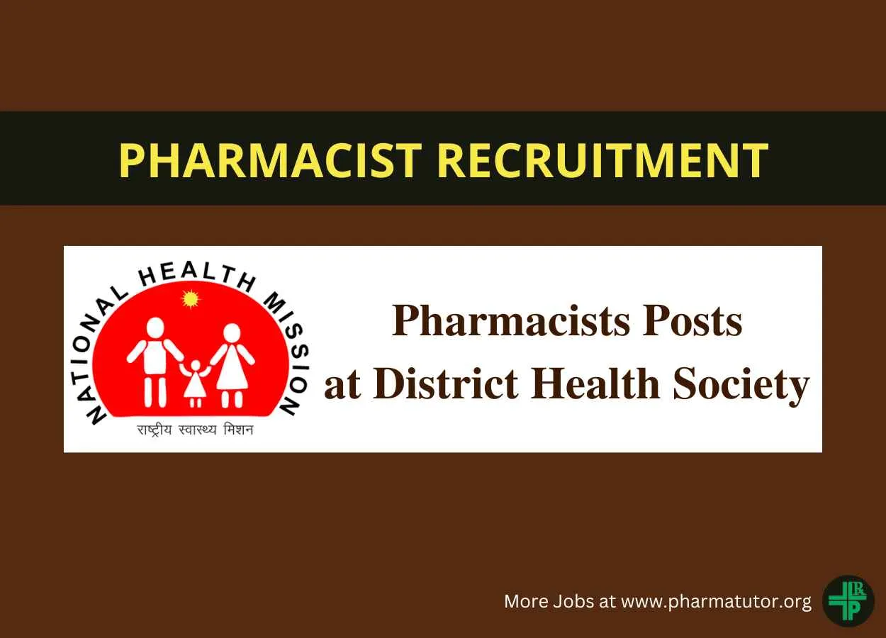 Apply Online for Pharmacists at District Health Society
