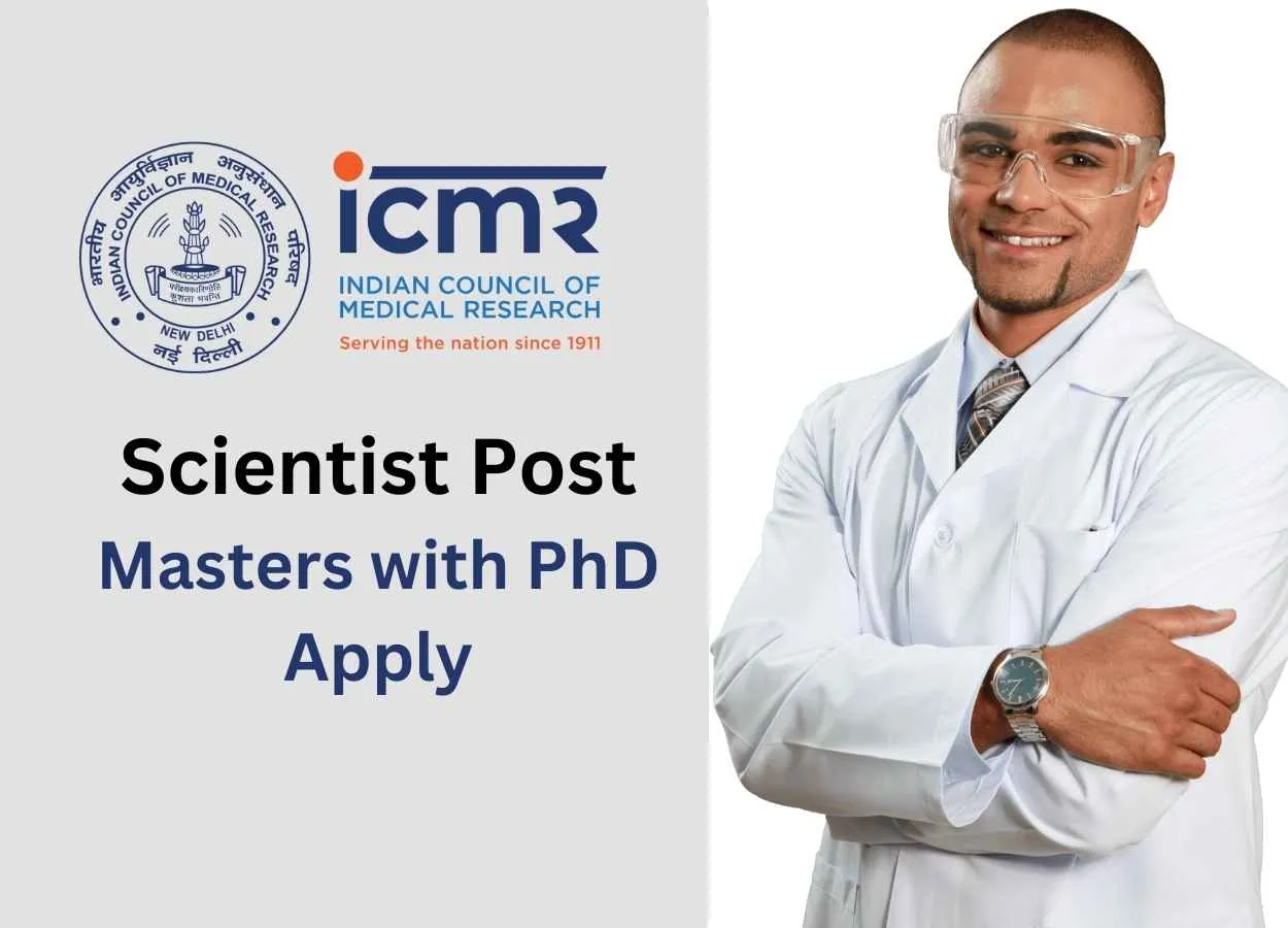 ICMR invites online applications for post of Scientist