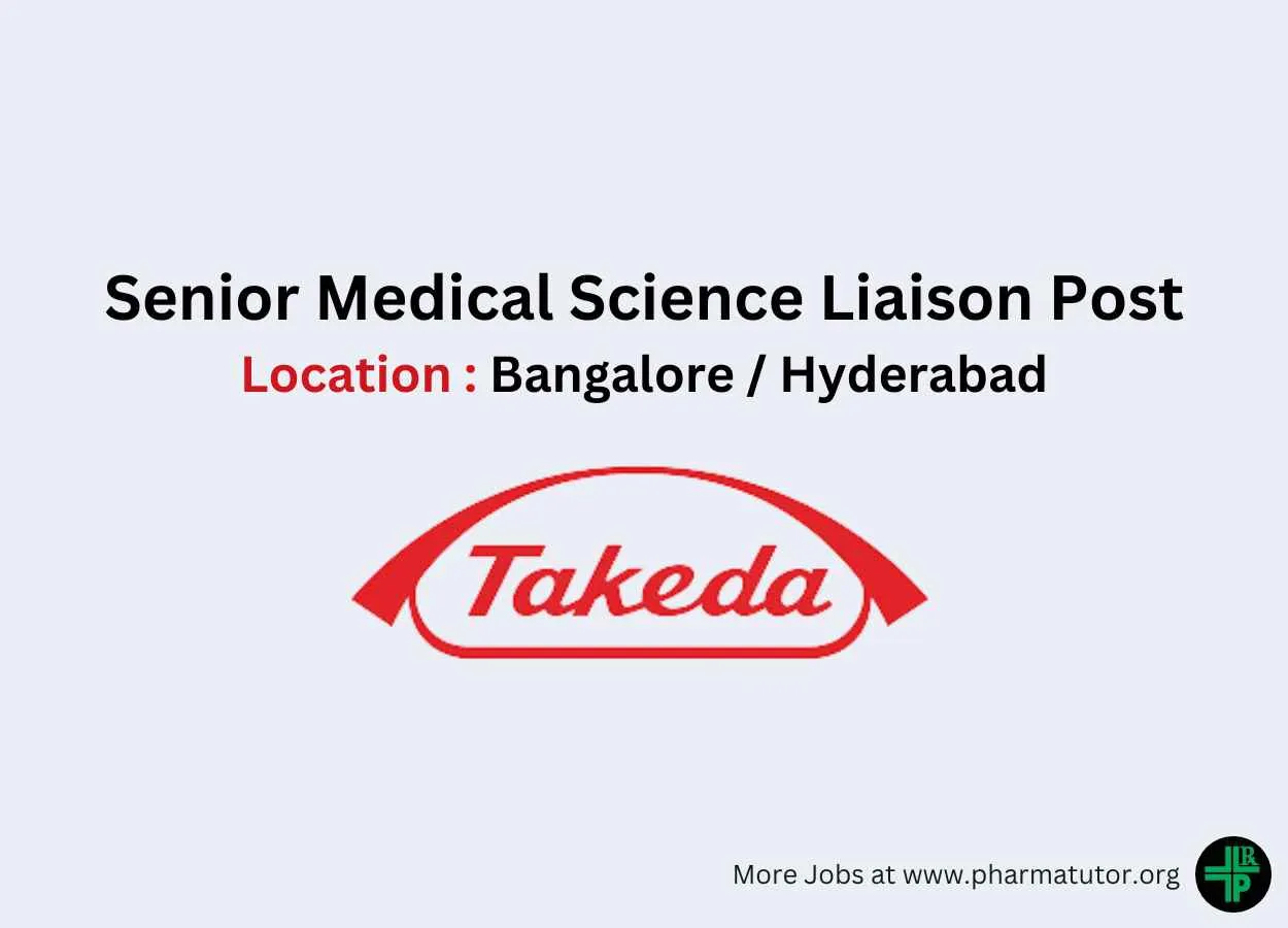 Takeda looking for Senior Medical Science Liaison