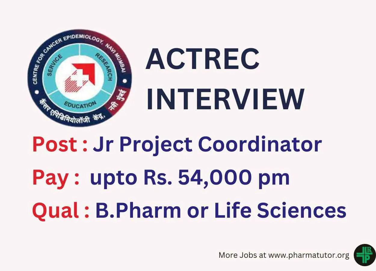 Walk In for B.Pharm or Life Sciences at Centre for Cancer Epidemiology