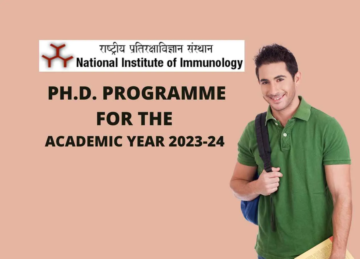 Admission to Ph.D. Programme for the Academic Year 2023-24 at NII