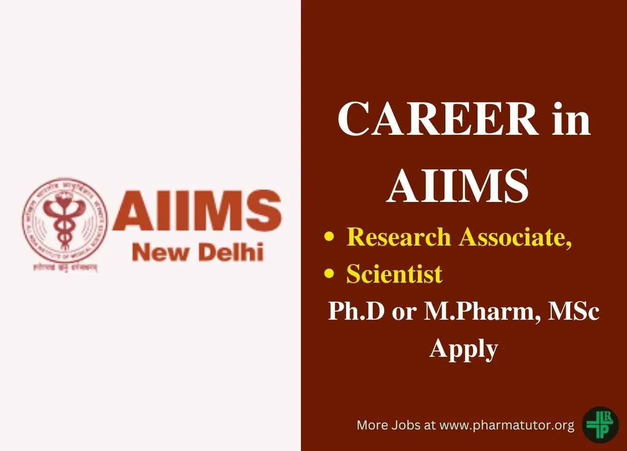 AIIMS Research Associate, Scientist Recruitment