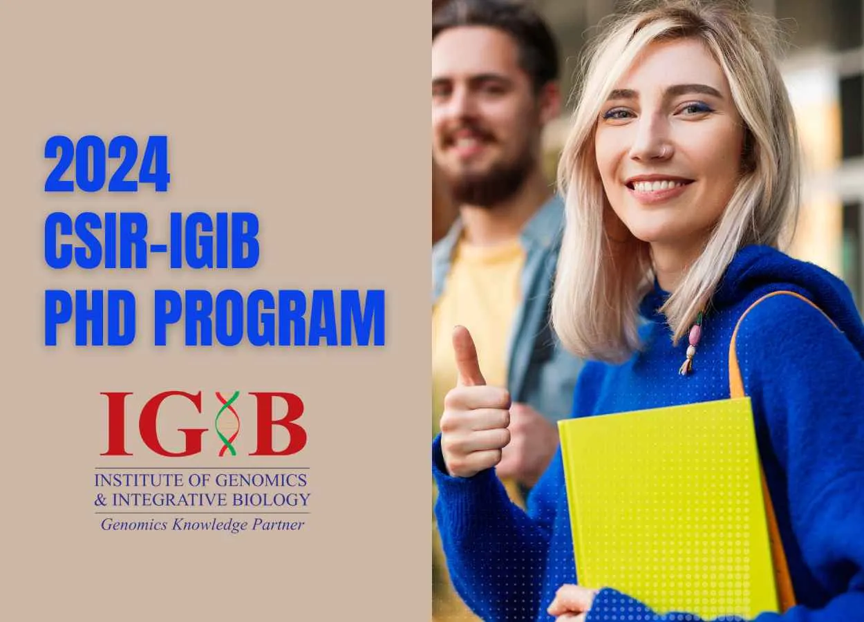 CSIR-IGIB PhD Program January 2024