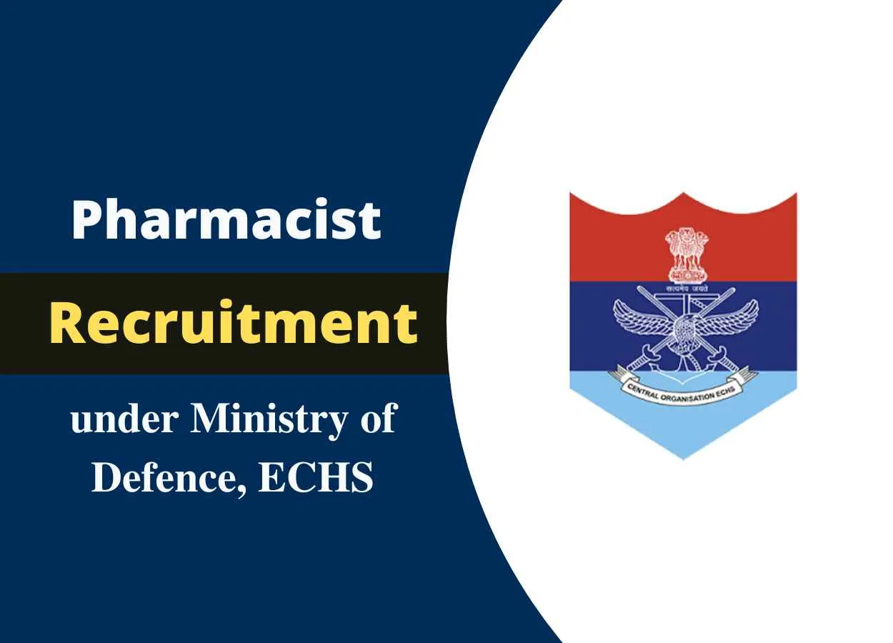 ECHS invites applications for Pharmacist