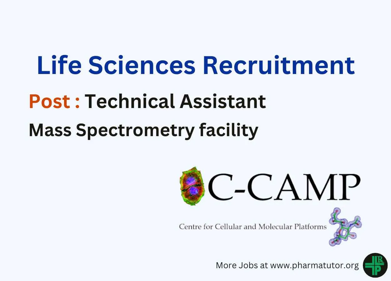 Life Sciences Recruitment at Centre for Cellular and Molecular Platforms