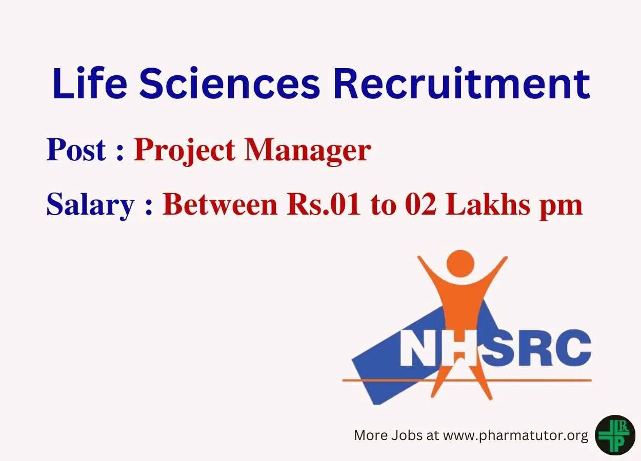Life Sciences Recruitment at National Health Systems Resource Centre