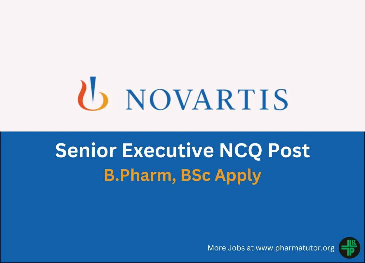 Novartis looking for Senior Executive NCQ