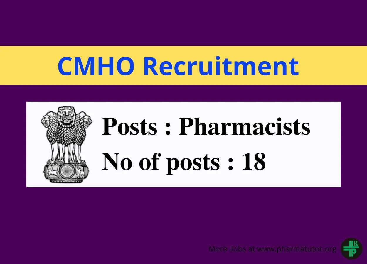 Openings for Pharmacists under District Health Committee