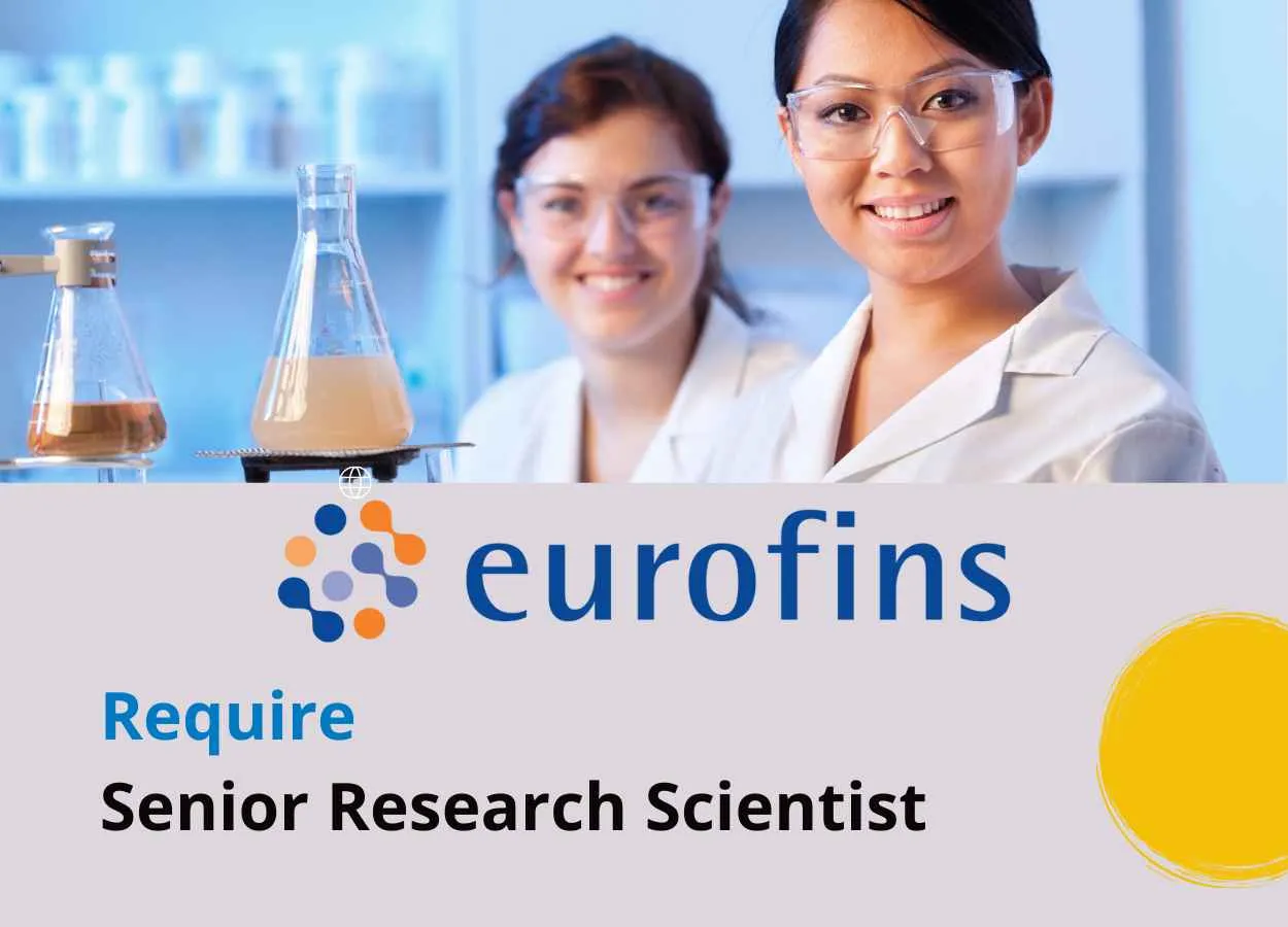 Eurofins Scientific Hiring Senior Research Scientist