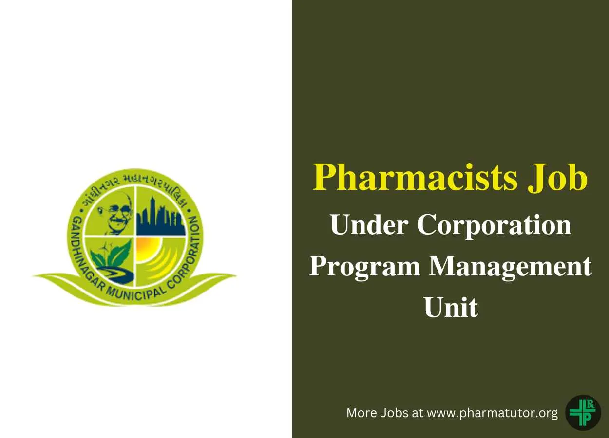 Job for Pharmacist Under Corporation Program Management Unit