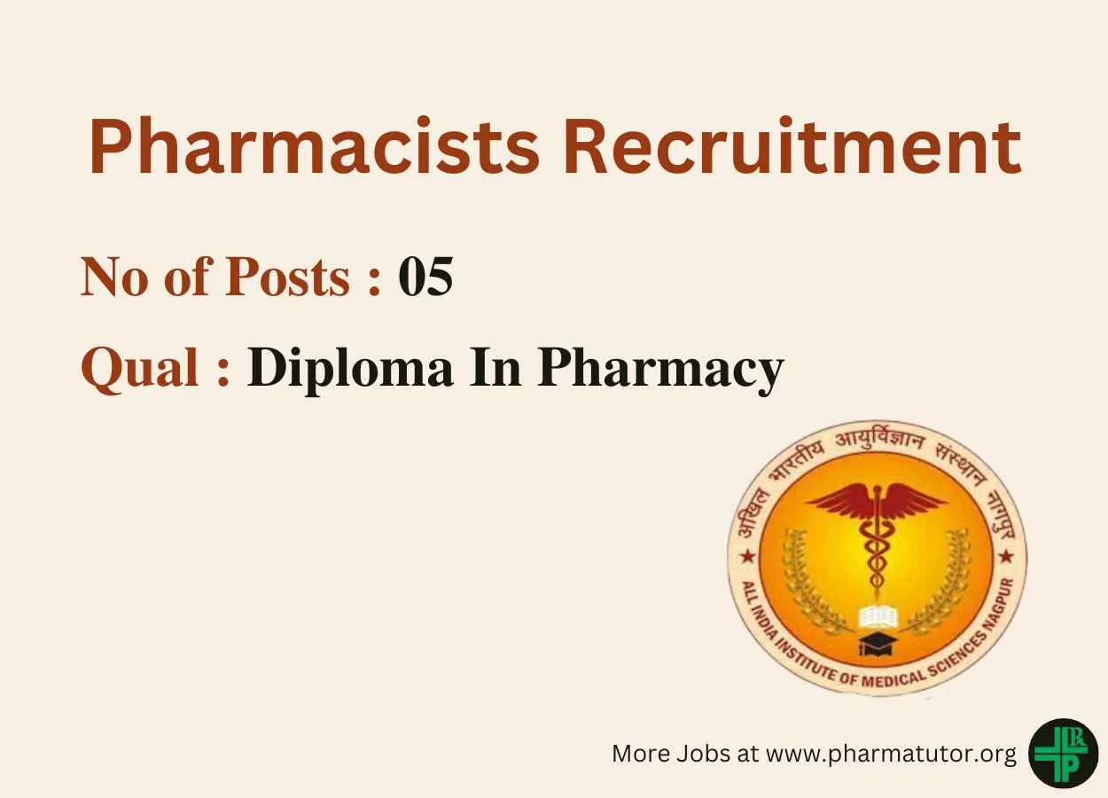 Job Openings for Pharmacists at All India Institute of Medical Sciences