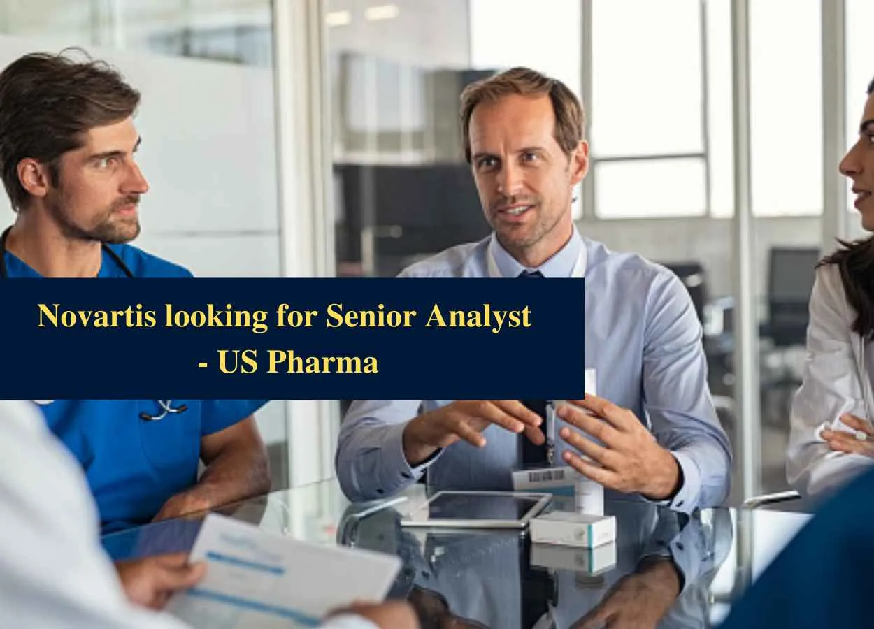 Novartis looking for Senior Analyst