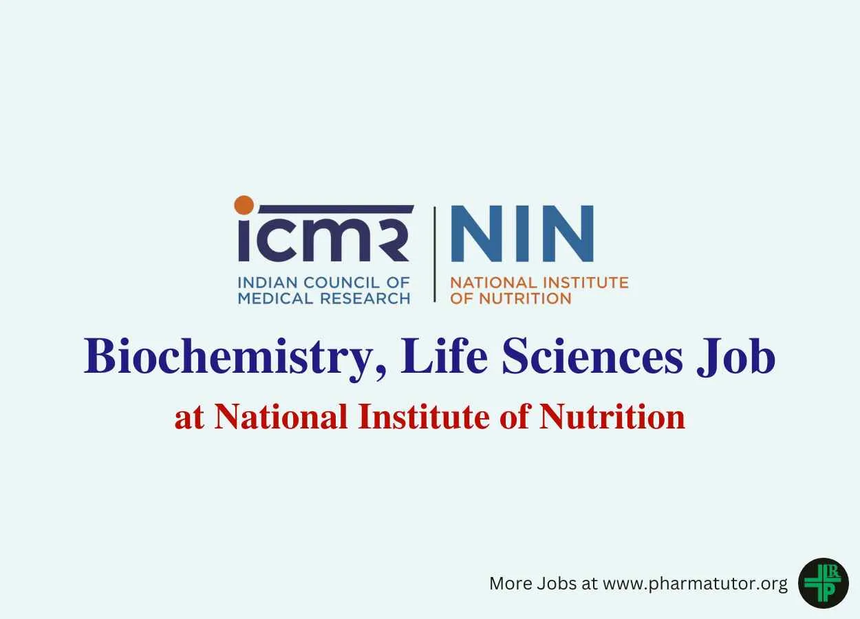 Vacancy for Project Senior Research Fellow at NIN