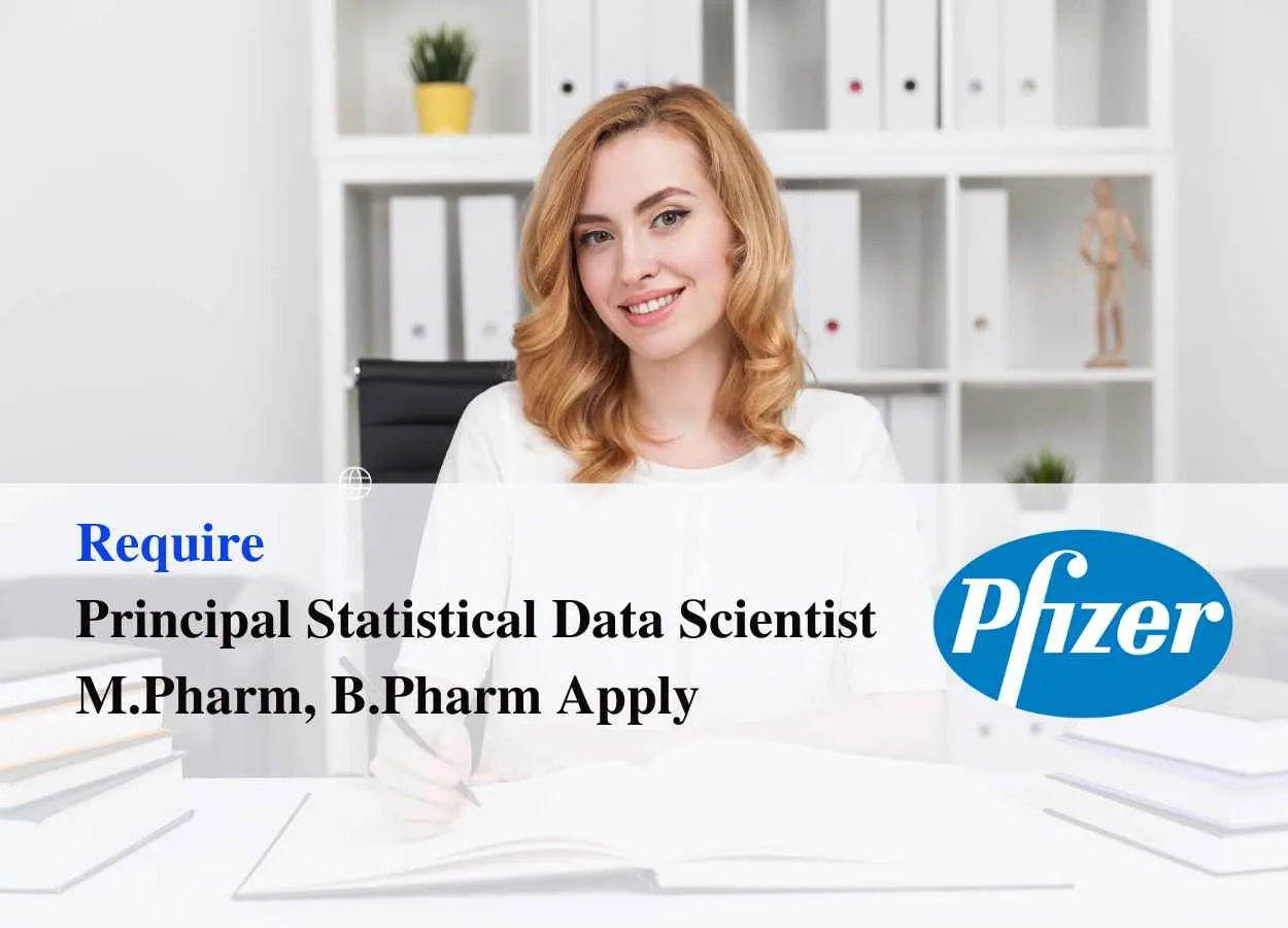 Work as Principal Statistical Data Scientist at Pfizer