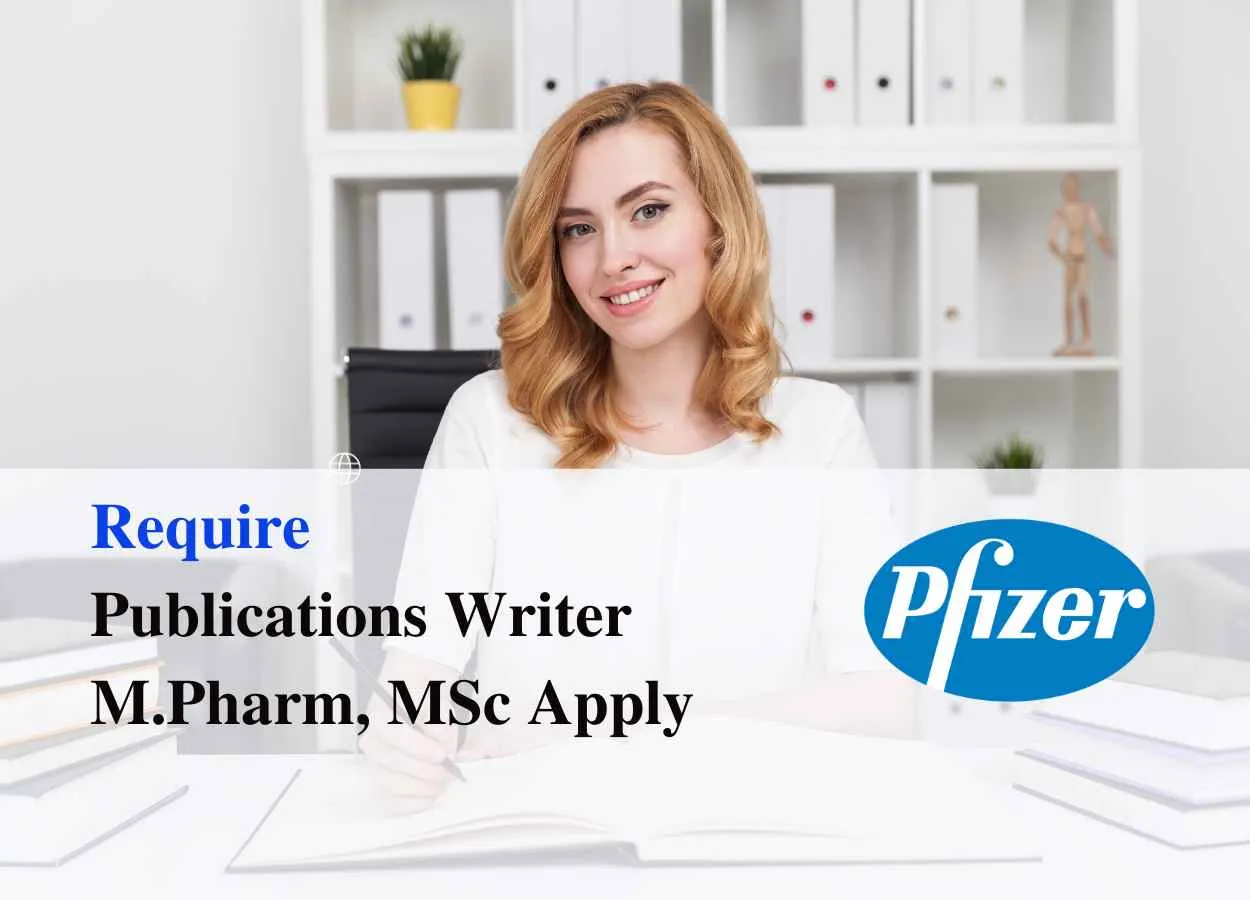 Work as Publications Writer at Pfizer