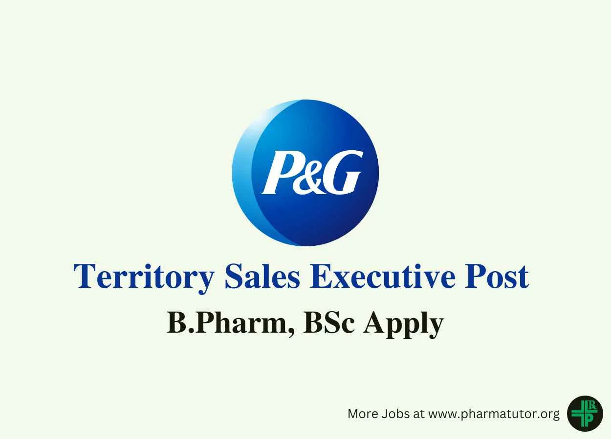 Work as Territory Sales Executive at P&G India