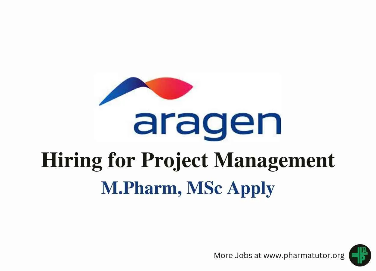 Aragen Life Sciences hiring for Project Management