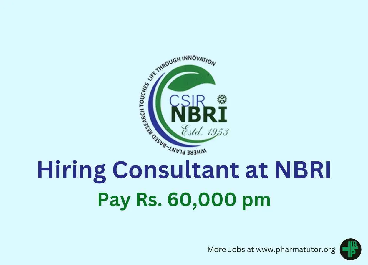 Hiring Consultant at National Botanical Research Institute