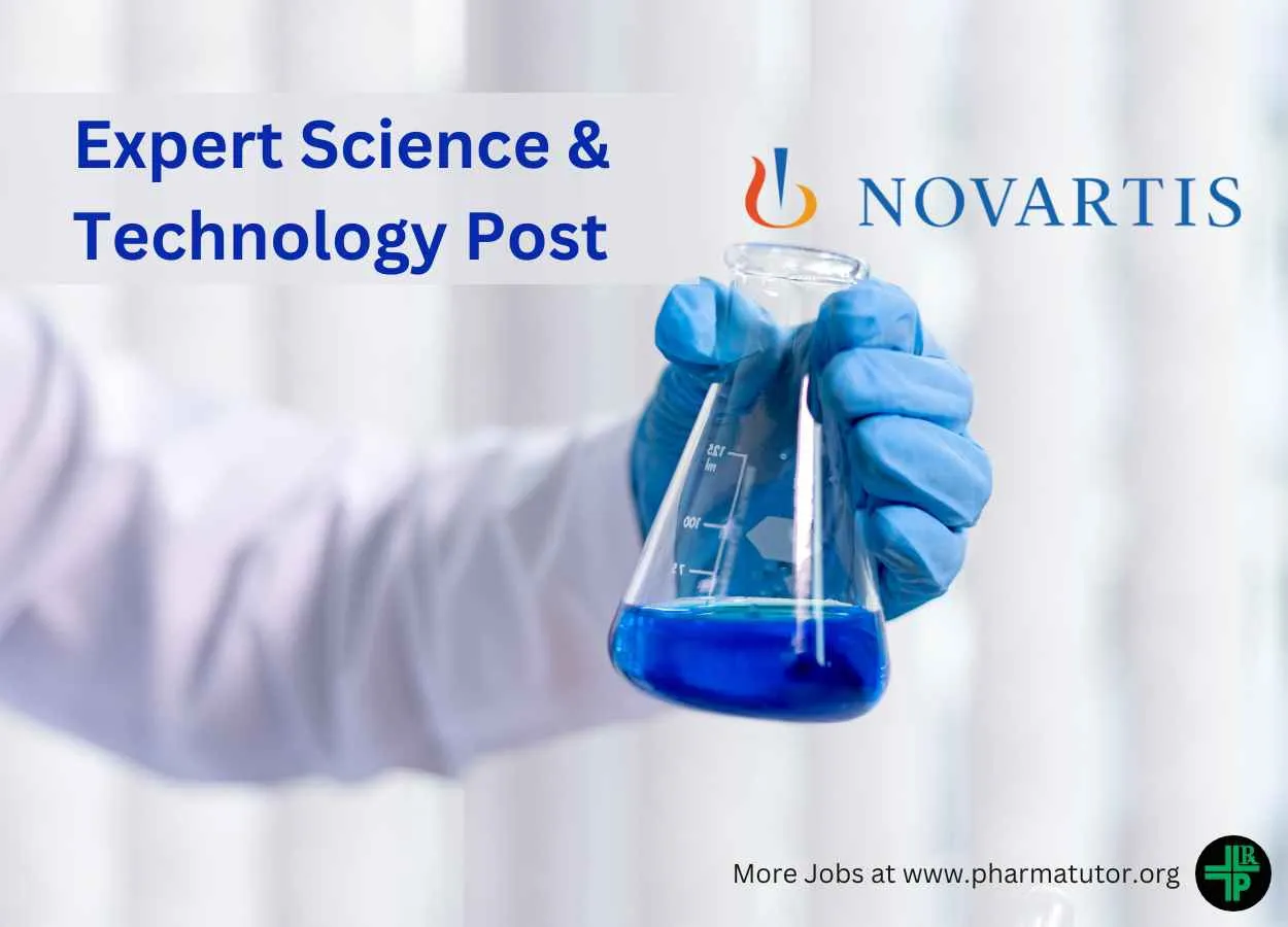 Novartis looking for Expert Science & Technology